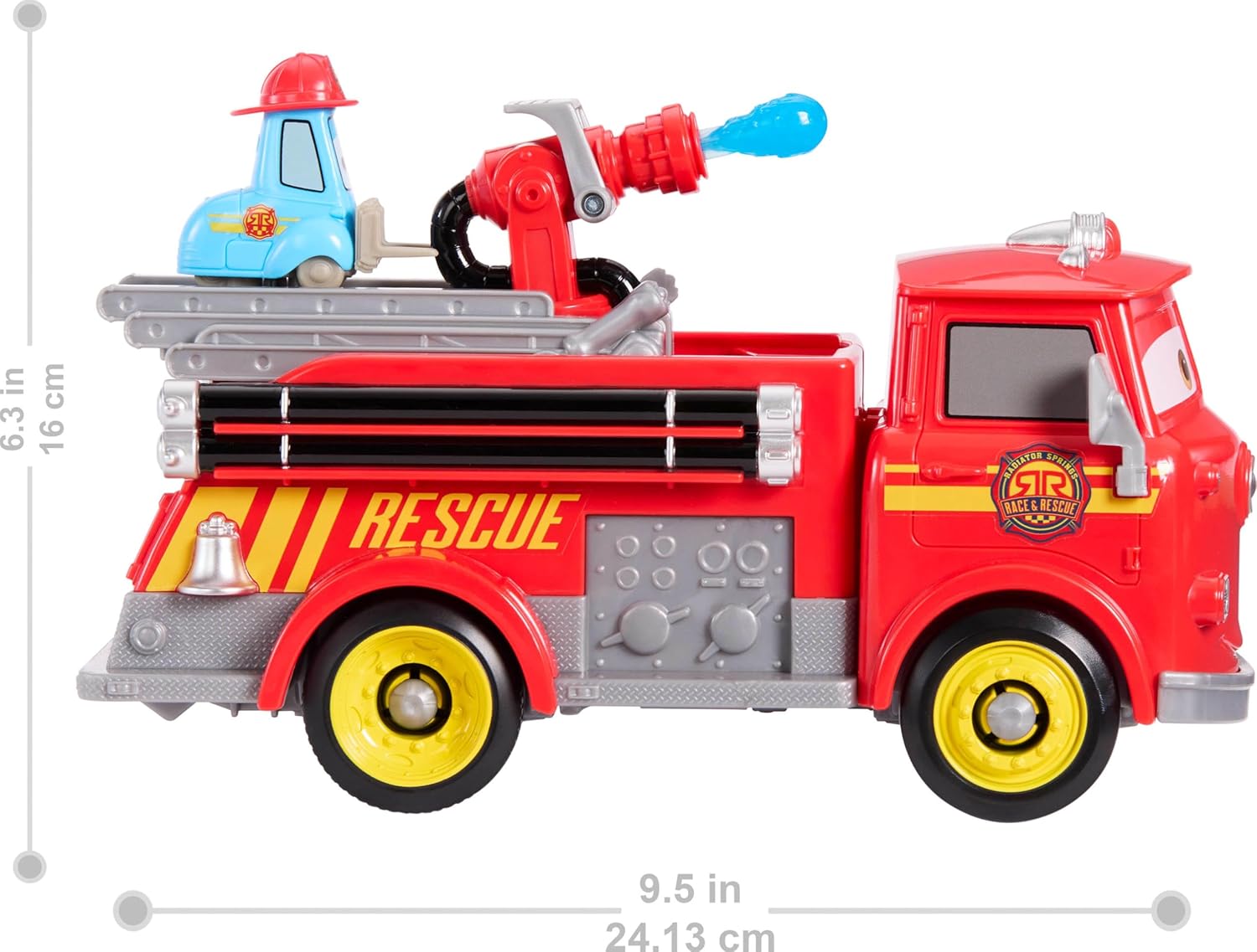 Disney Pixar Cars Race & Rescue Fire Fighting Fire Truck Playset