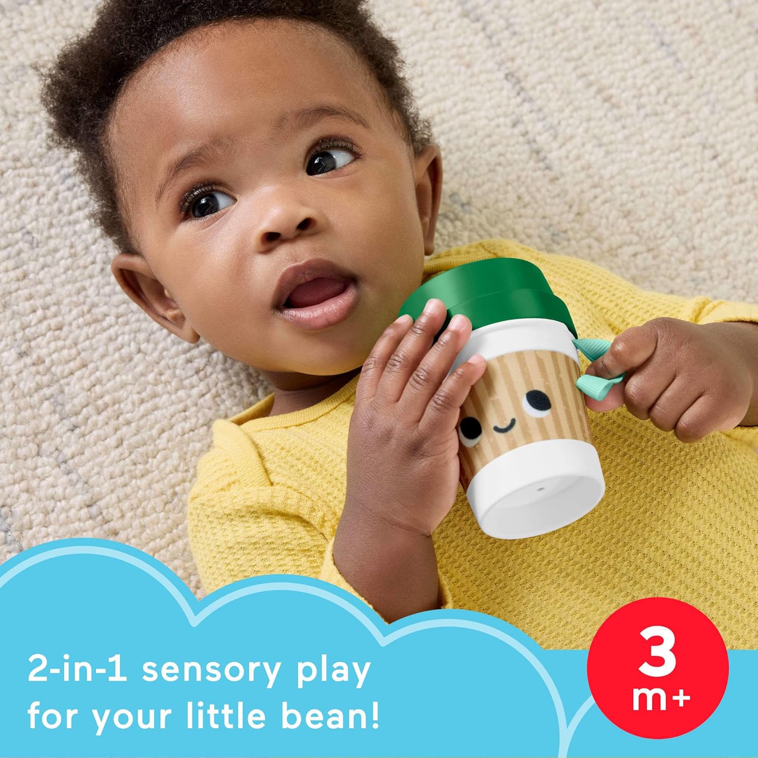 Fisher Price Mini Me Moments Coffee Cup Teether