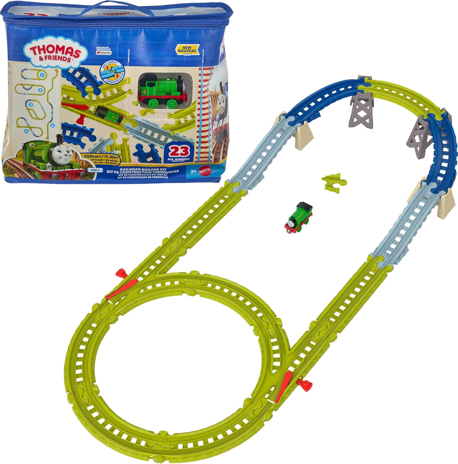 Thomas & Friends Railroad Builder Kit Train Track