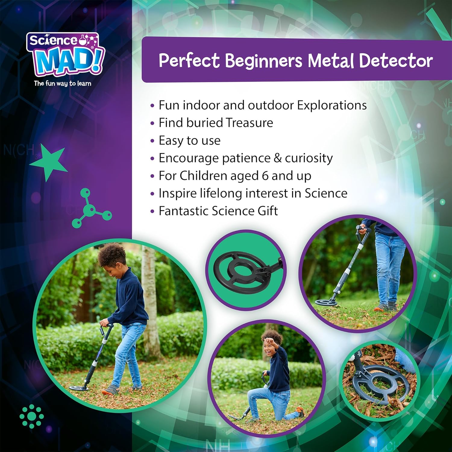 Science Mad Digital Metal Detector
