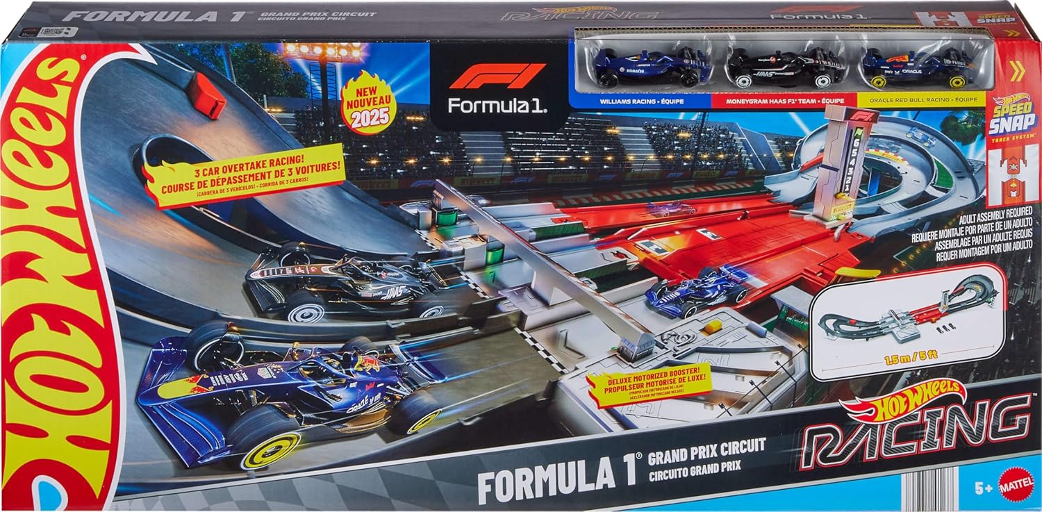 Hot Wheels Racing Formula 1 Grand Prix Circuit Track Set