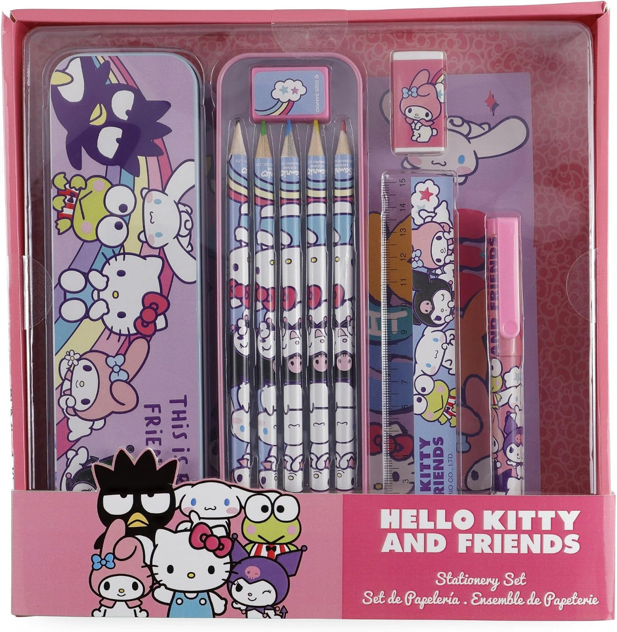 Hello Kitty & Friends Stationary Set