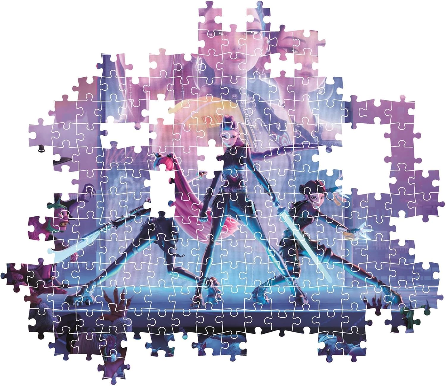 Clementoni K-Pop Demon Hunters 1000 Piece Compact Jigsaw Puzzle