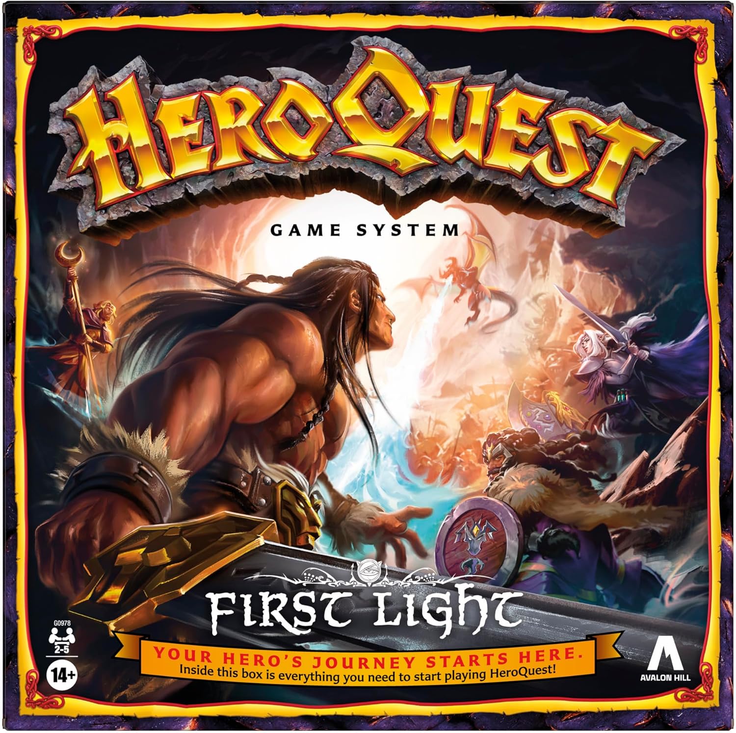 HeroQuest - First Light | Board Game