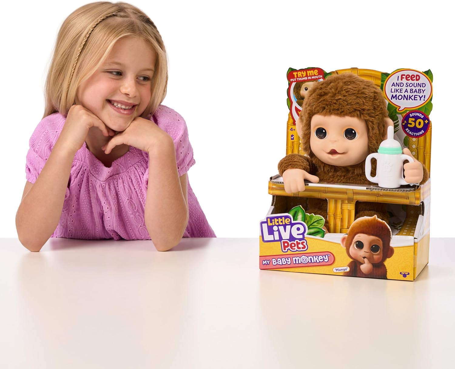 Little Live Pets My Baby Monkey Mango