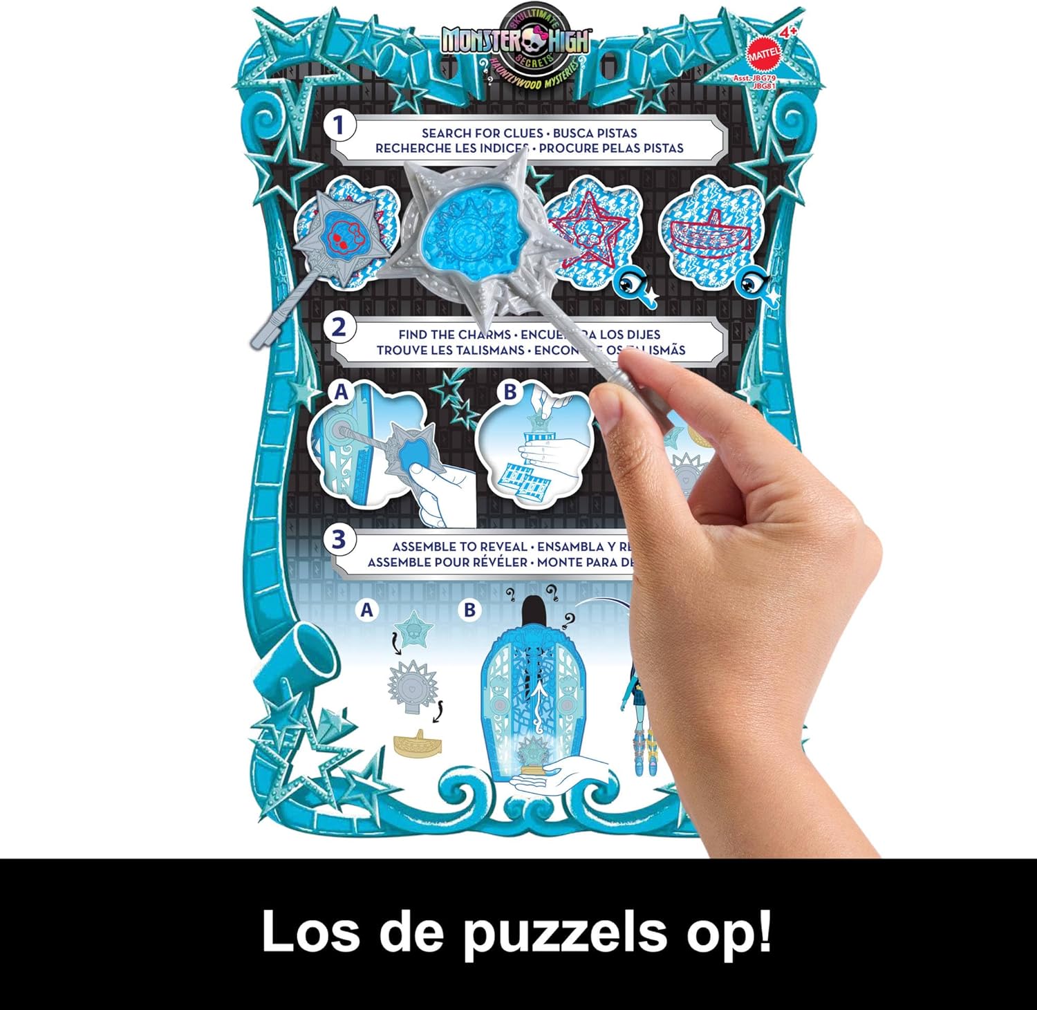 Monster High Skulltimate Secrets Hauntlywood Mysteries Doll, Frankie Stein