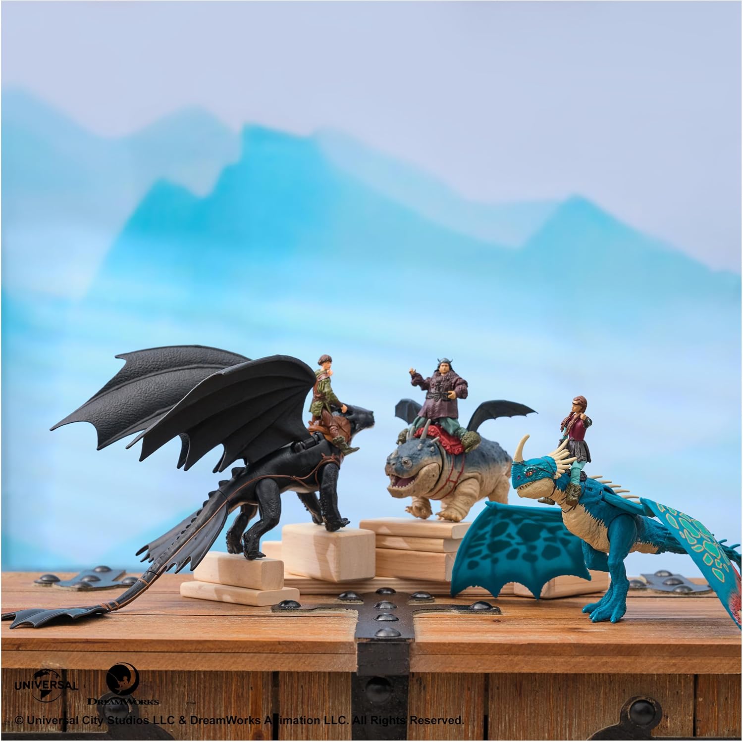Dreamworks How to Train your Dragon Toothless & Hiccup Action Figure Set
