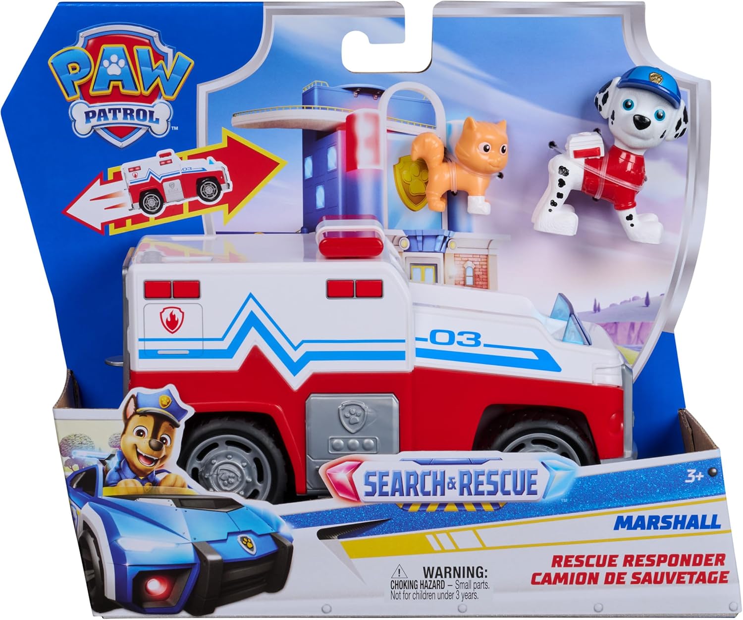 Paw Patrol Search & Rescue Responder - Marshall