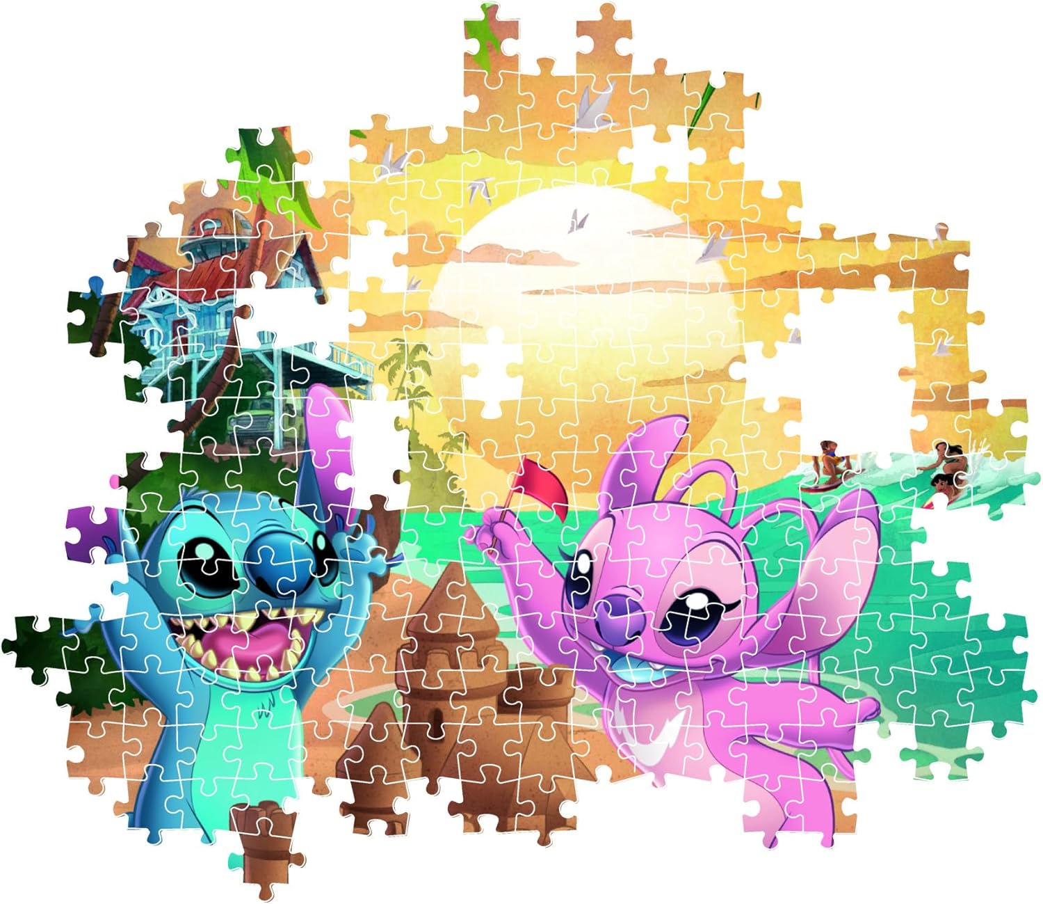 Clementoni - Stitch 500 Piece Compact Jigsaw