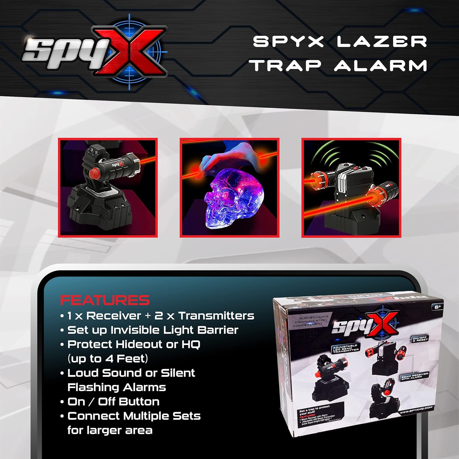 Spy X Lazer Trap Alarm