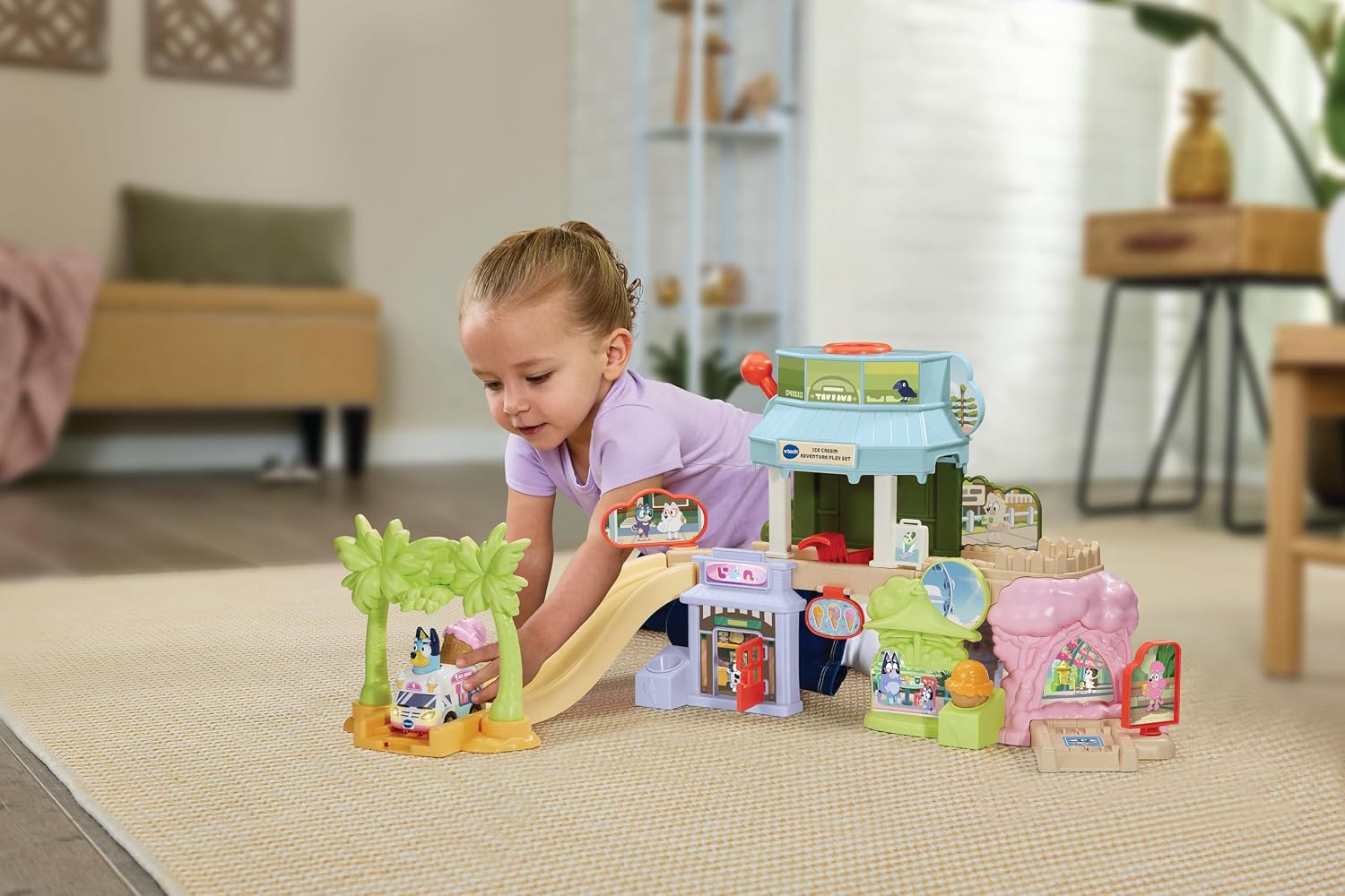 VTech Toot Toot Bluey Ice Cream Adventure Playset