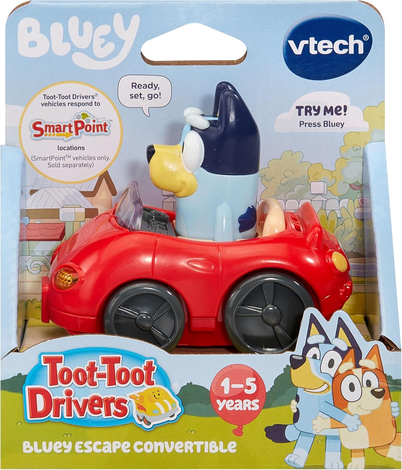 Toot Toot Bluey Escape Convertible
