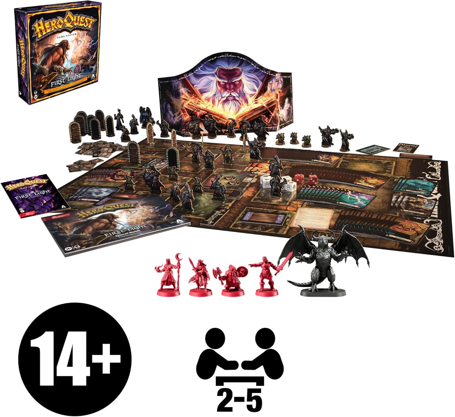 HeroQuest - First Light | Board Game