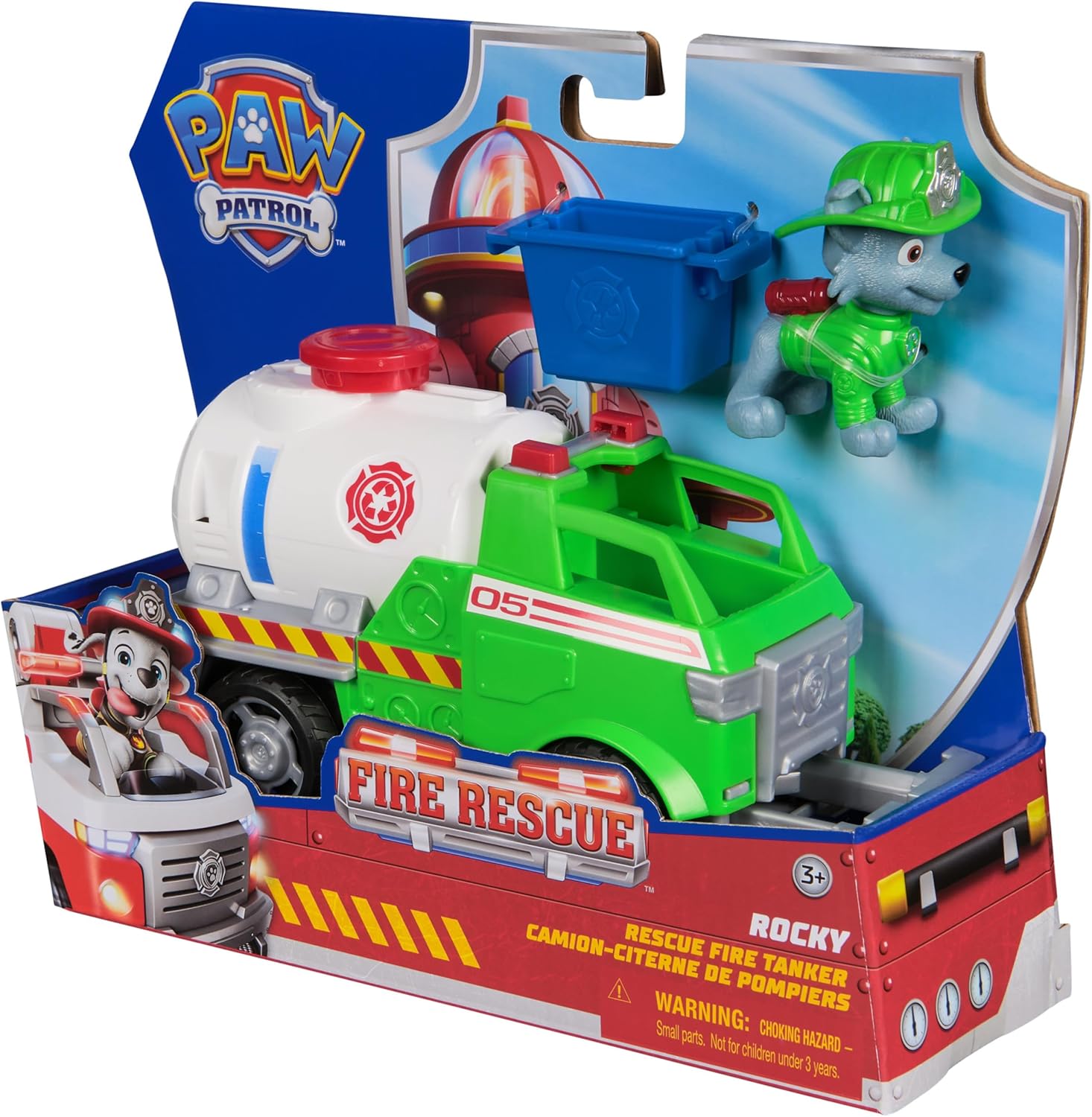 Paw Patrol Fire Rescue Vehicle - Rocky