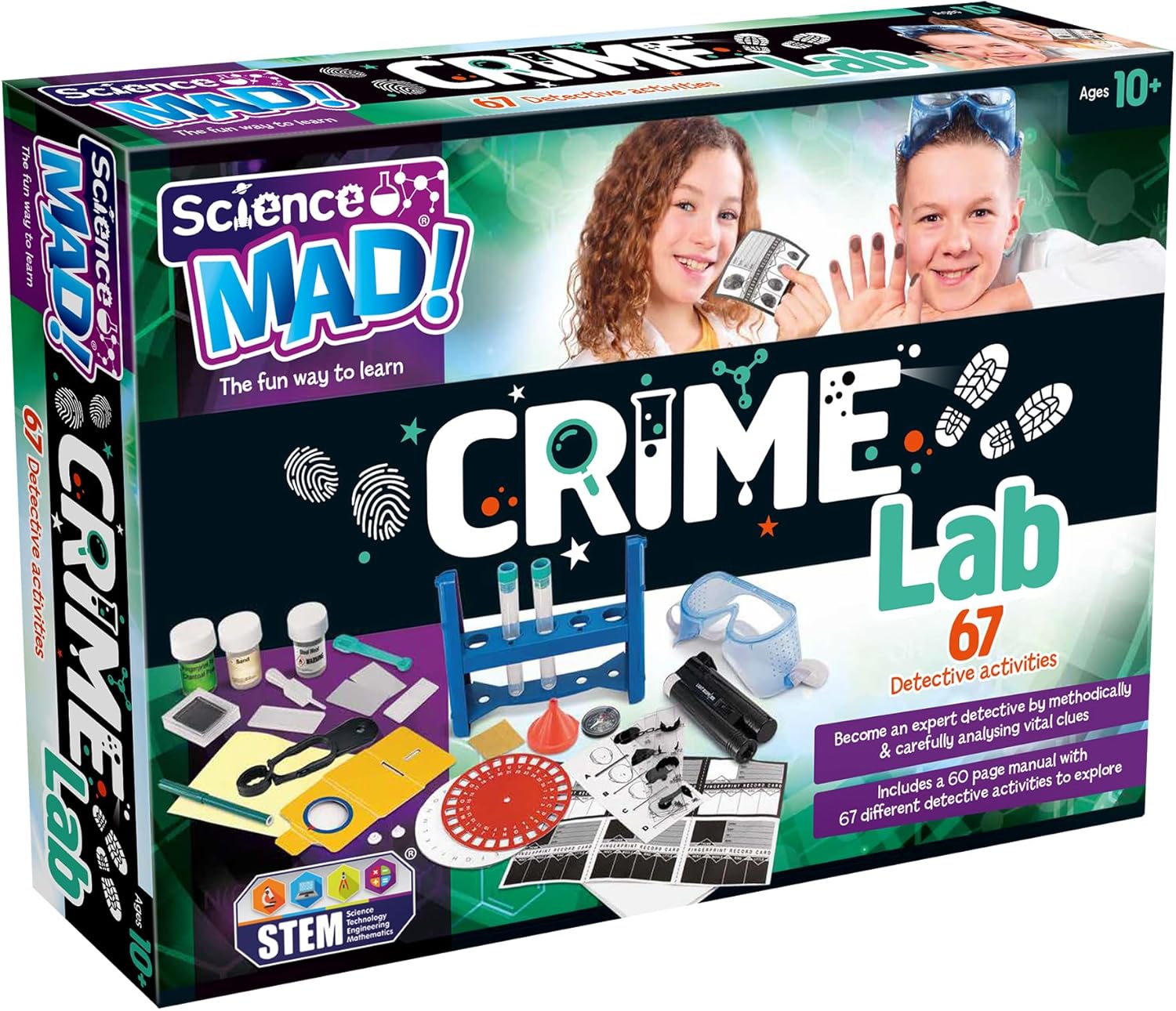 Science Mad Crime Lab Playset