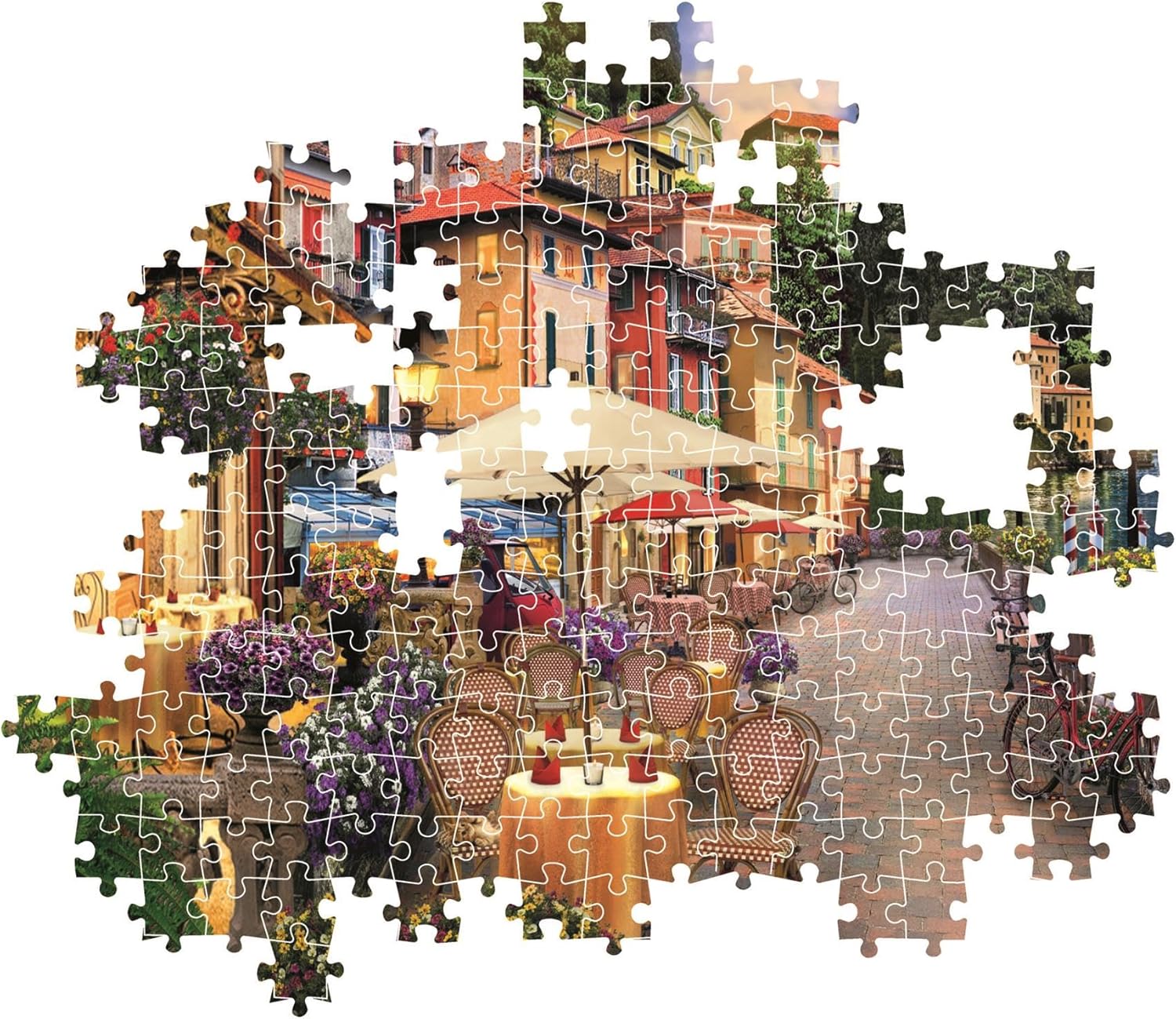 Clemintomi Lake Como 500 Piece Puzzle High Quality Collection