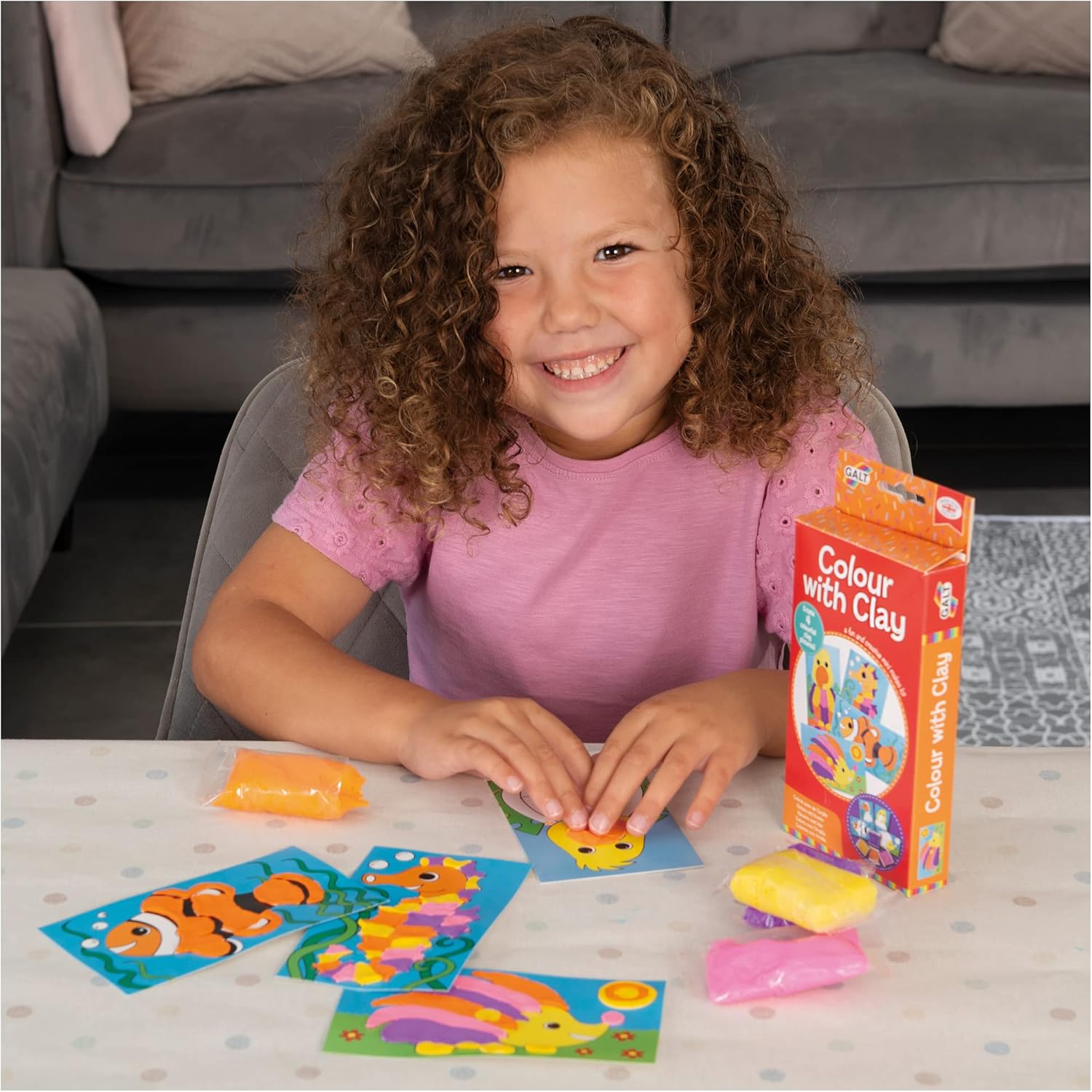Galt Mini Makes - Colour With Clay