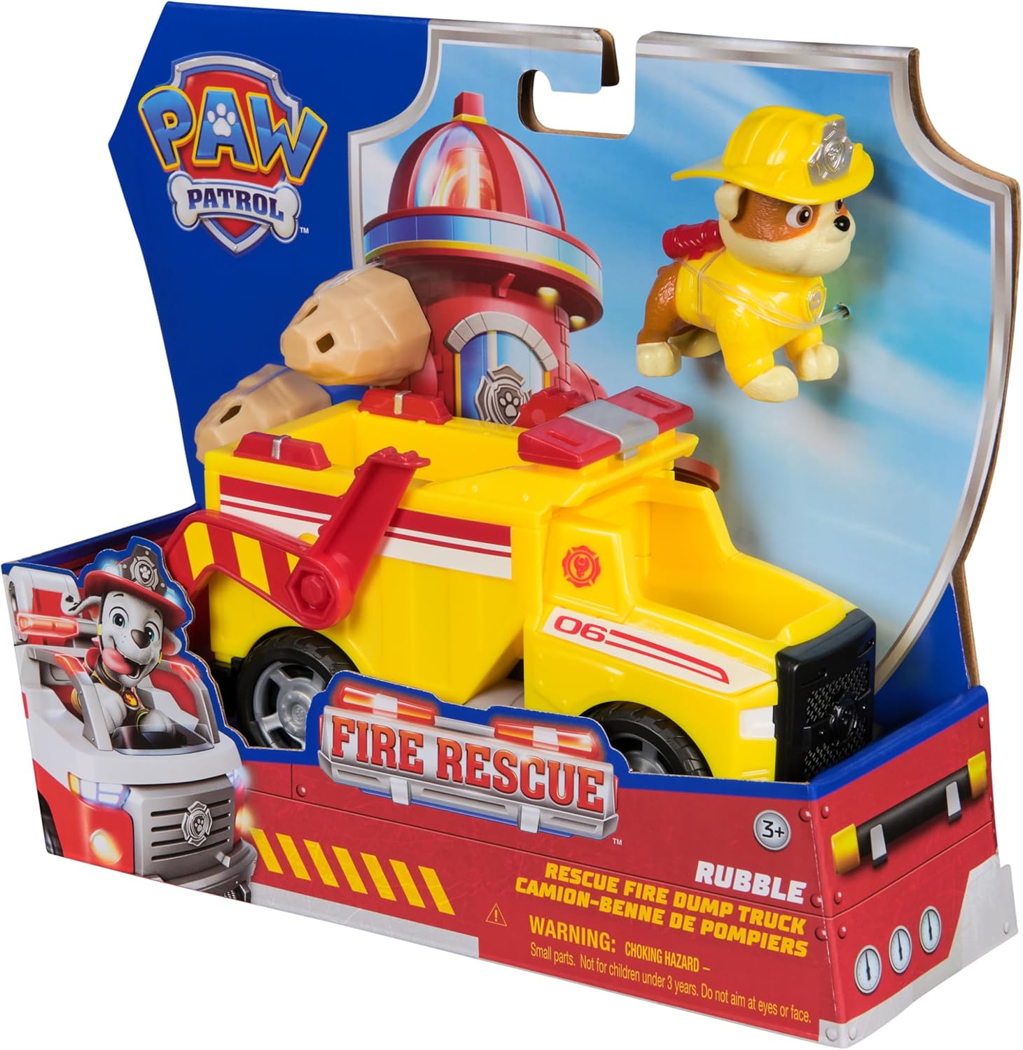 Paw Patrol Fire Rescue Vehicle - Rubble