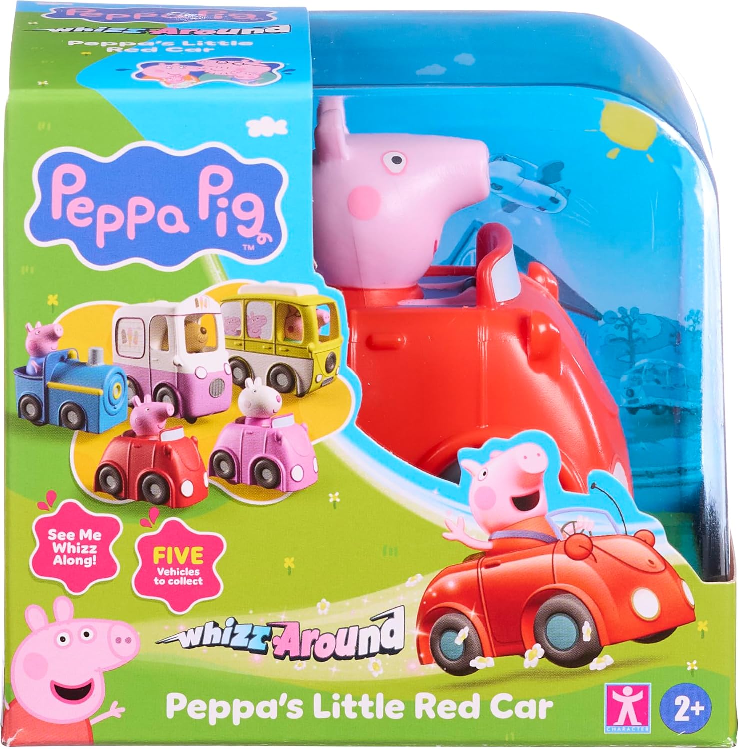 Peppa Pig Whizz-Around - Peppas Little Red Car Set