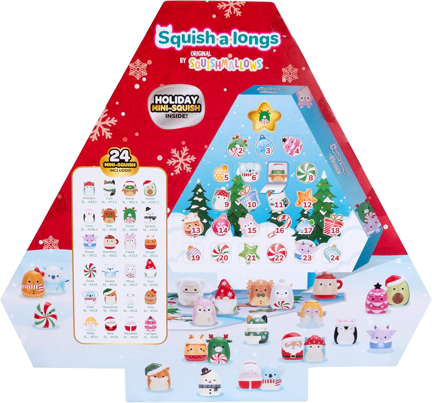 Squish-a-long Advent Calendar 2025