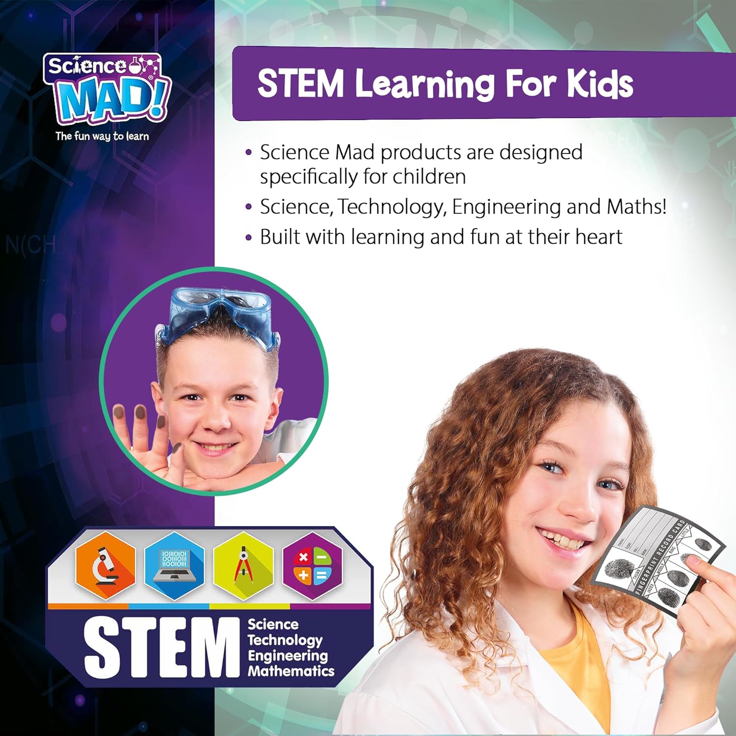 Science Mad Crime Lab Playset