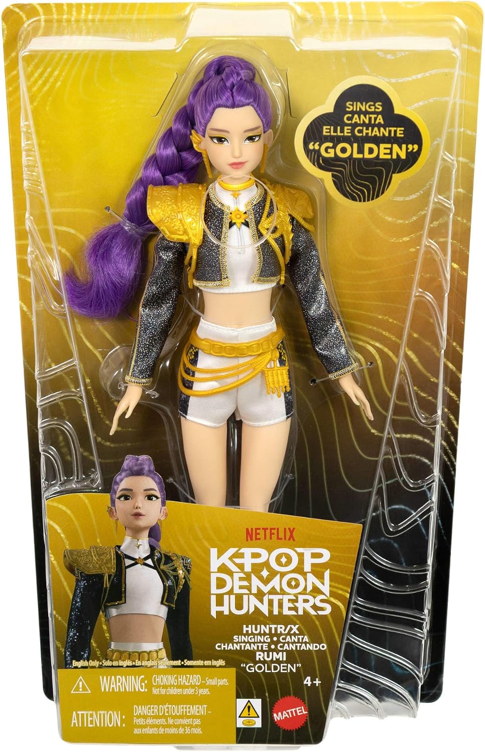 K-Pop Demon Hunters HUNTR/X Rumi Singing "Golden"