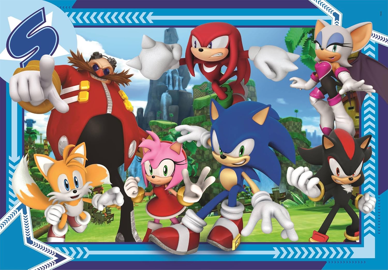 Clementoni Sonic 300 Piece Super Puzzle