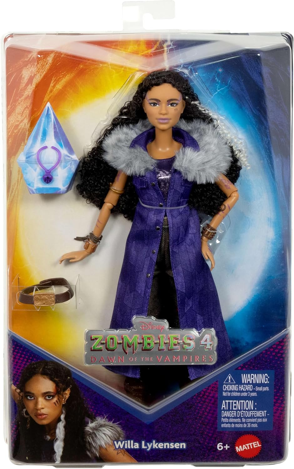 Disney Zombies 4 Willa Lykensen Fashion Doll
