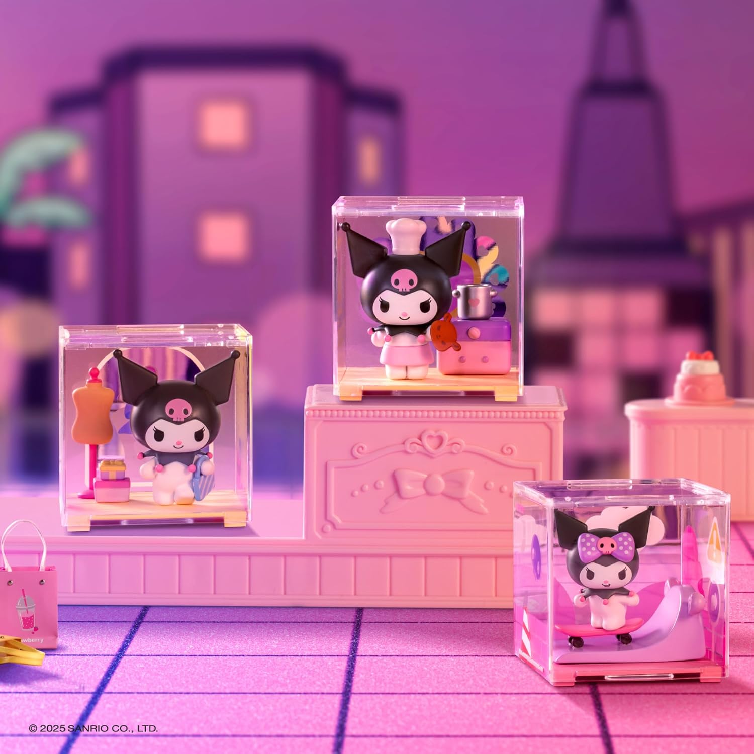 Hello Kitty Mini Figures Mini Box Kuromi Fun Rhaps
