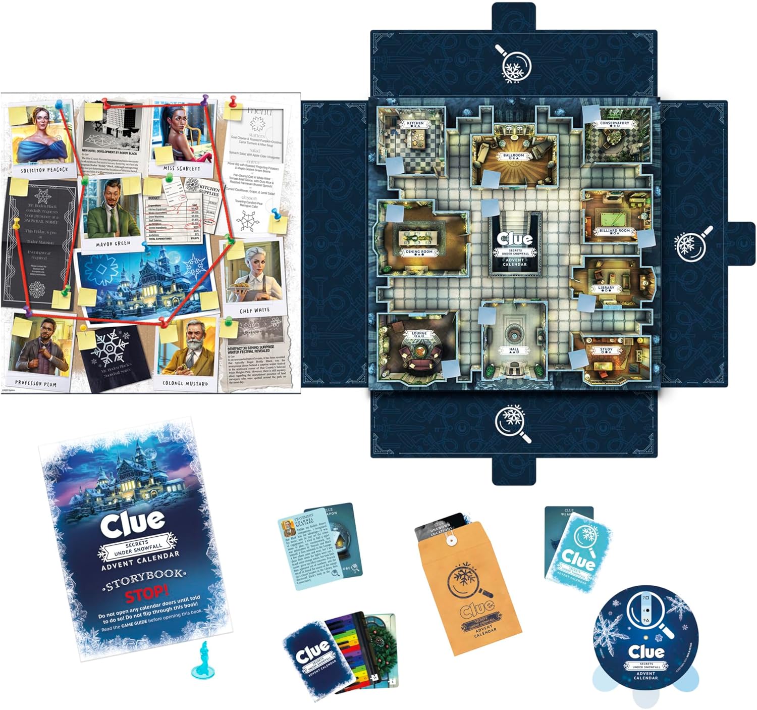 Clue Advent Calendar Mystery Game
