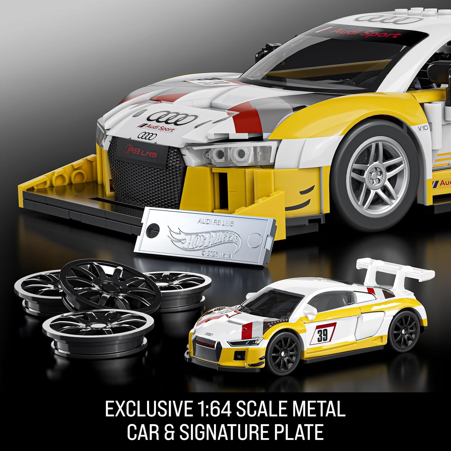Hot Wheels Brick Shop 15 Audi R8 LMS