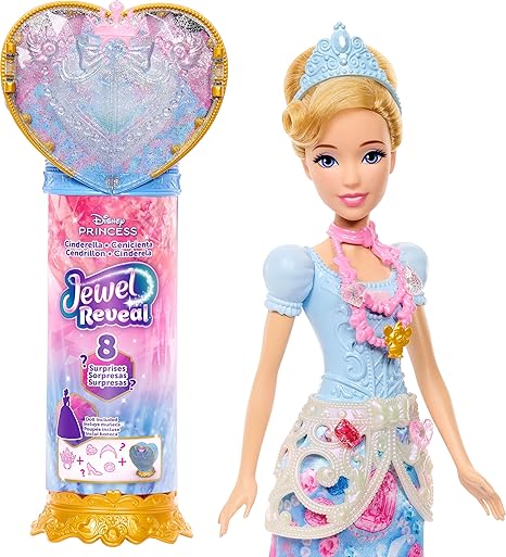 Disney Princess Jewel Reveal Cinderella Fashion Doll