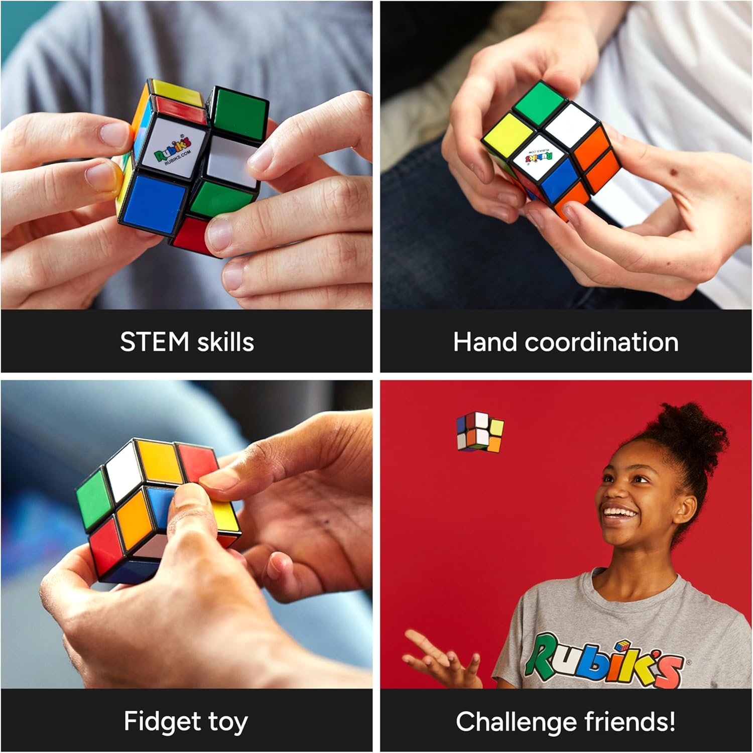 Rubiks 2x2 Mini Puzzle Cube