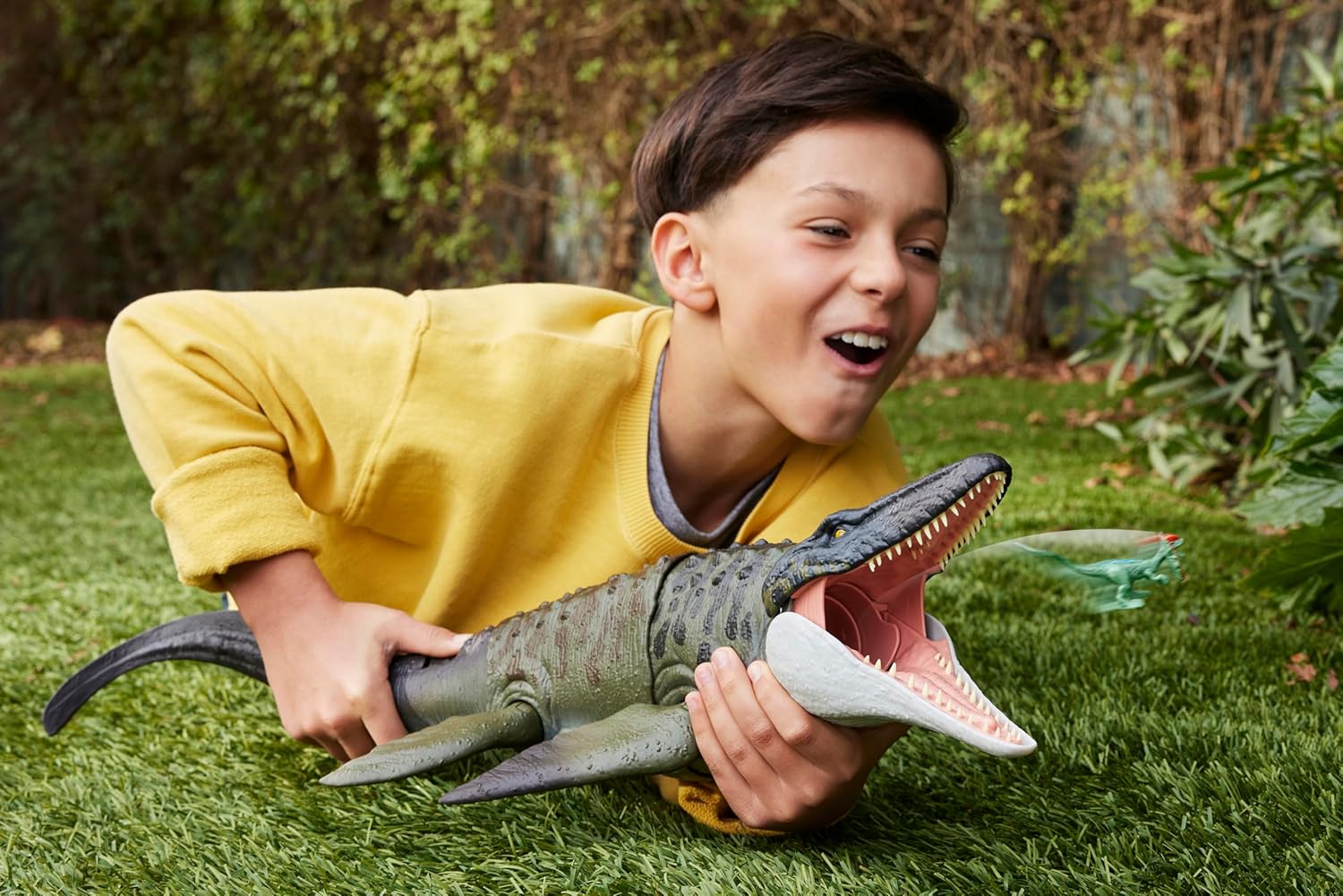 Jurassic World Rebirth - Bite 'N Blast Mosasaurus Dinosaur Action Figure