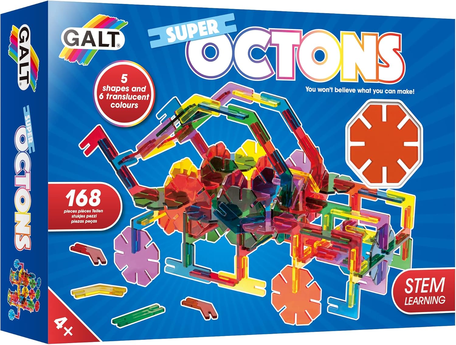 Galt Super Octons (168 Pieces)