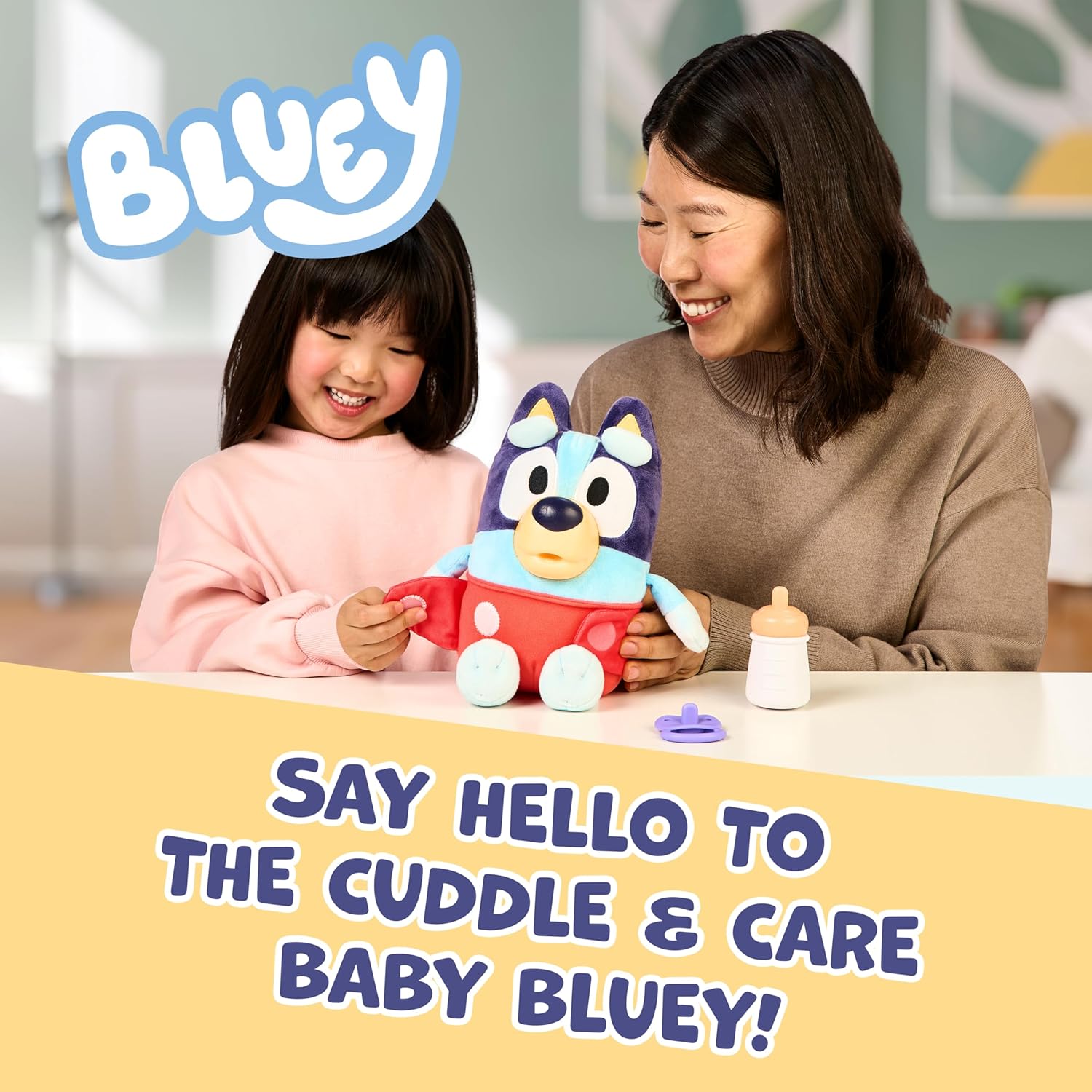 Bluey Cuddle & Care Baby Bluey