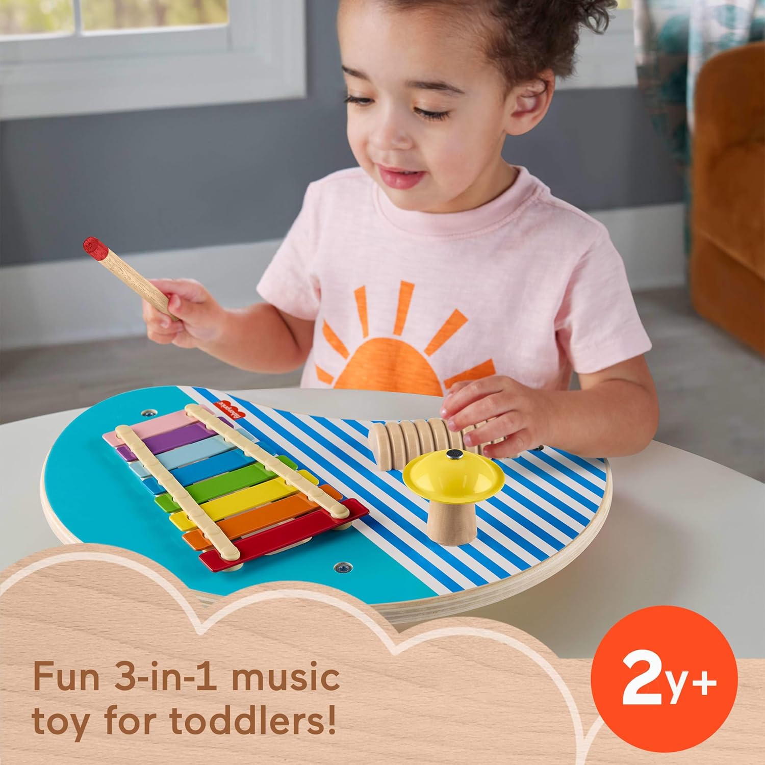 Fisher Price Wooden Music Table
