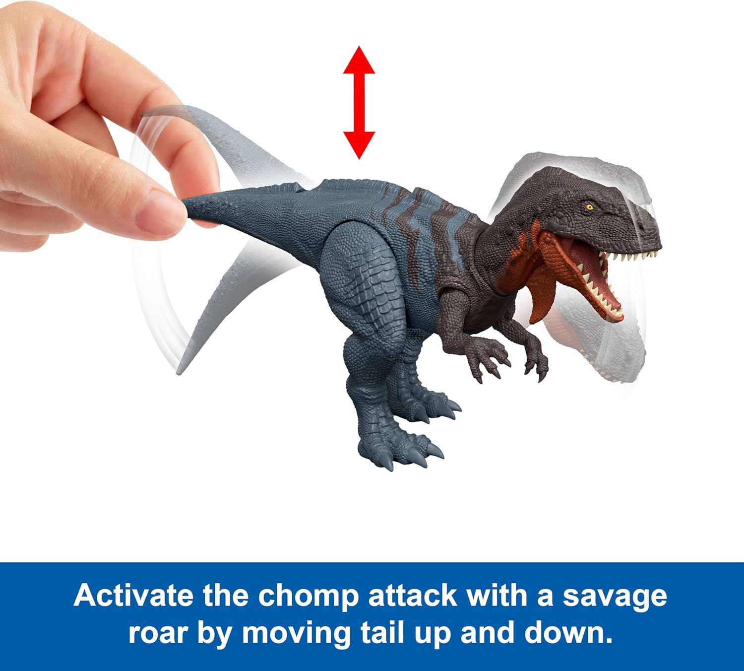 Jurassic World Rebirth - Wild Roar Abelisaurus