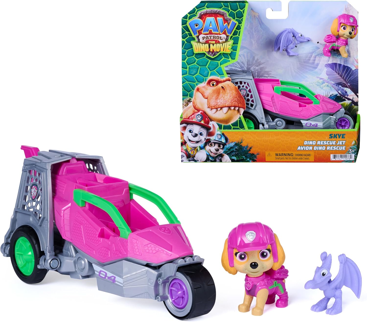 Paw Patrol Dino Movie - Skye Rescue Jet