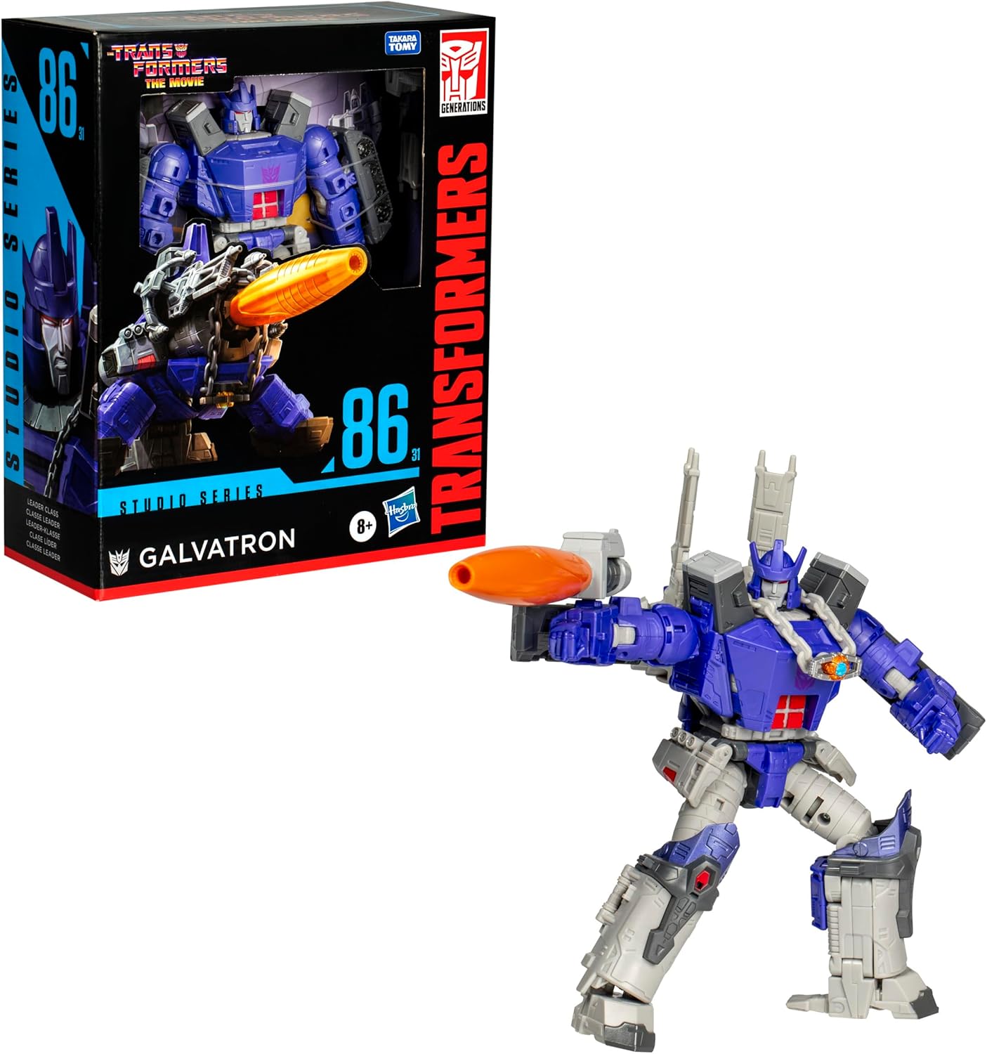 Transformers Studio Series Leader Class The Transformers: The Movie 86-31 Galvatron Action Figure