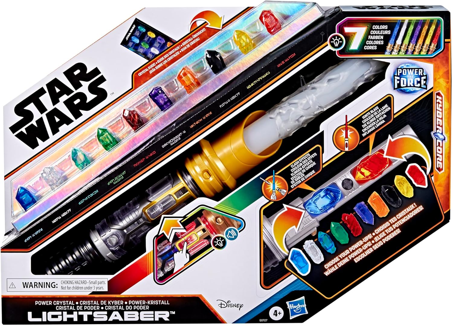 Star Wars Power Crystal Lightsaber