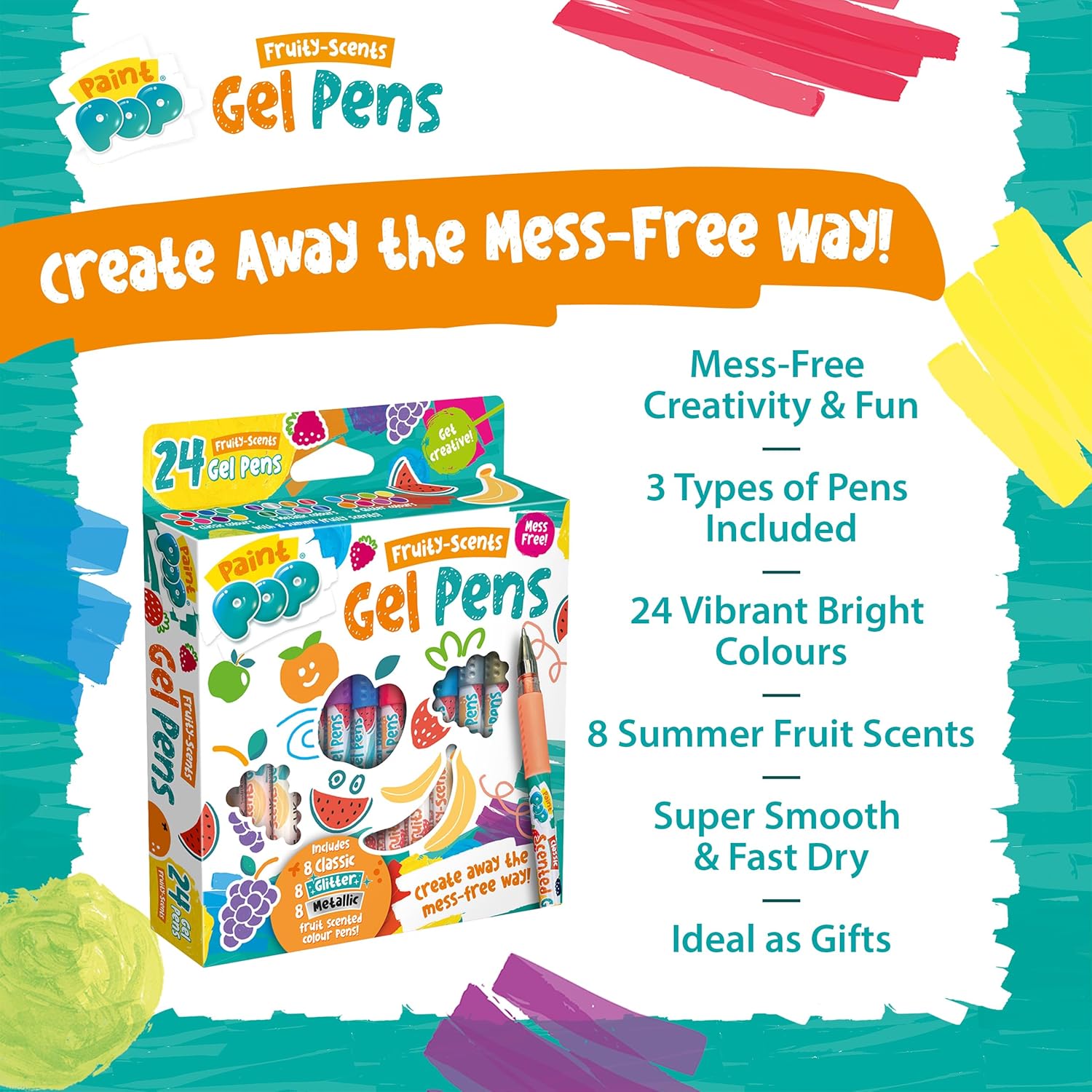 Paint Pop Scented Gel Pens