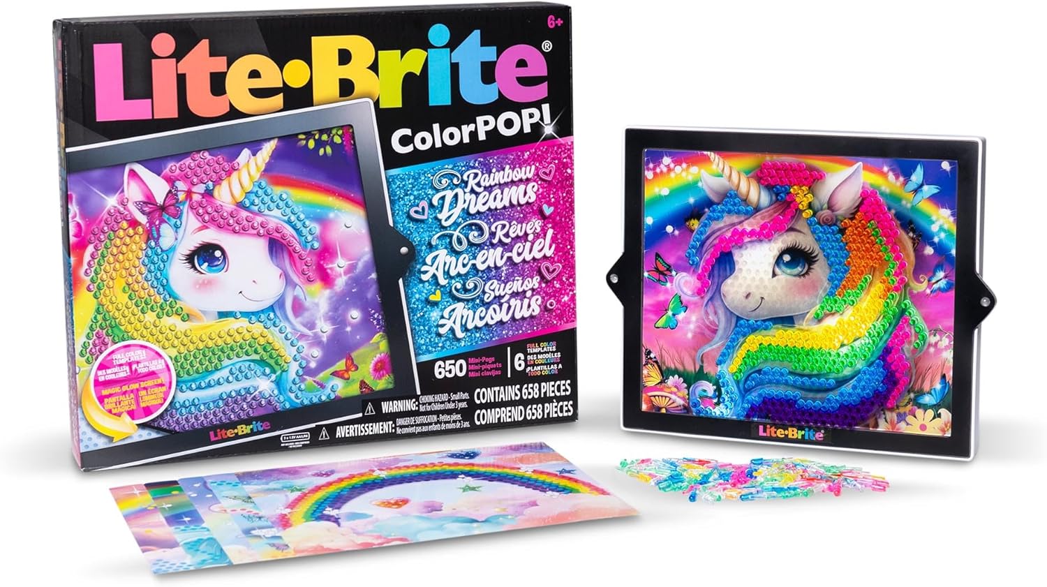 Lite Brite Colorpop Rainbows