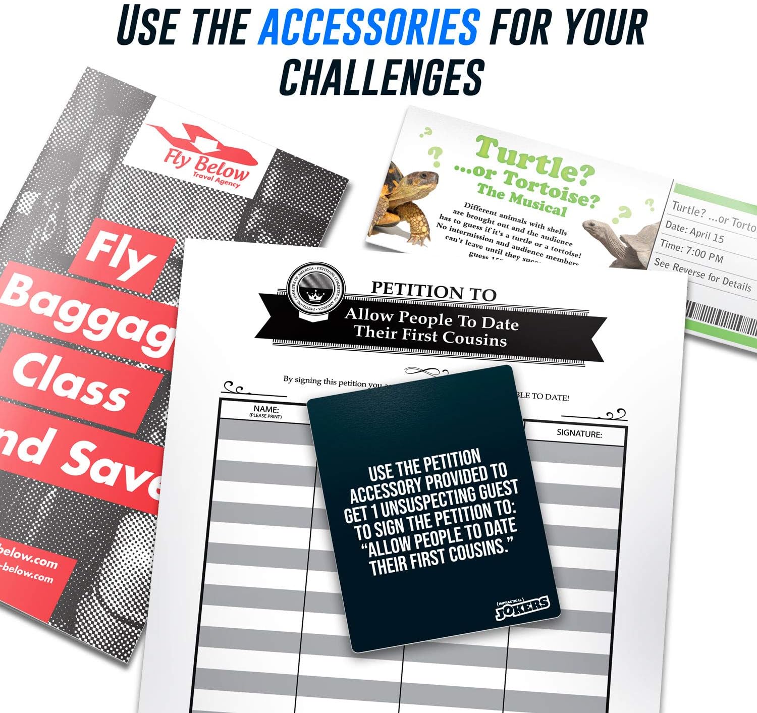 Tru TV Impractical Jokers Game - Box of Challenges