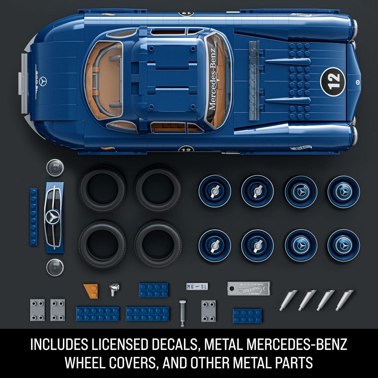 Hot Wheels Brick Shop Mercedes-Benz 300 SL