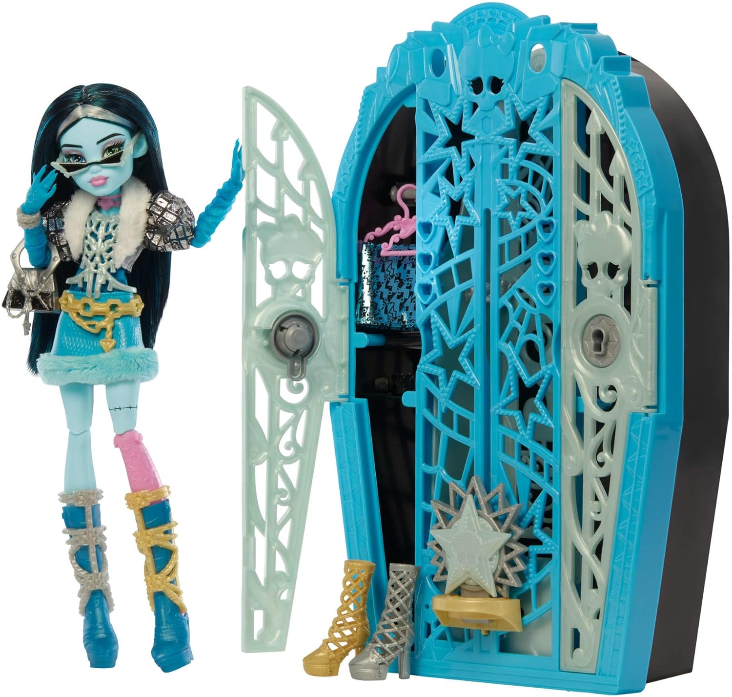 Monster High Skulltimate Secrets Hauntlywood Mysteries Doll, Frankie Stein