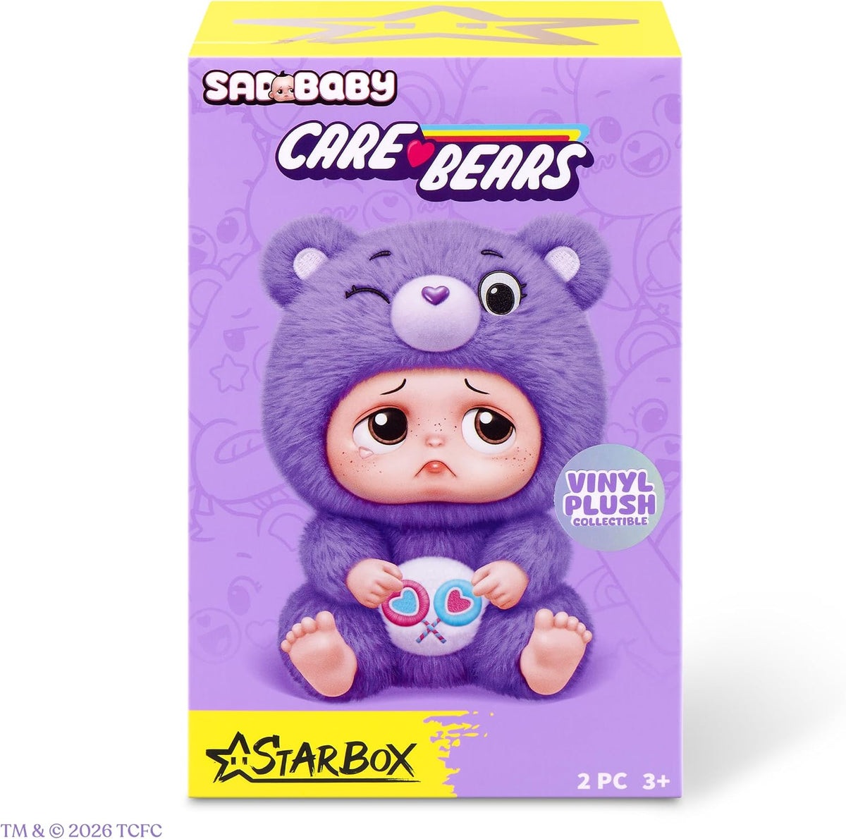 Star Box Sad Baby Care Bears Keyrings Blind Box S1