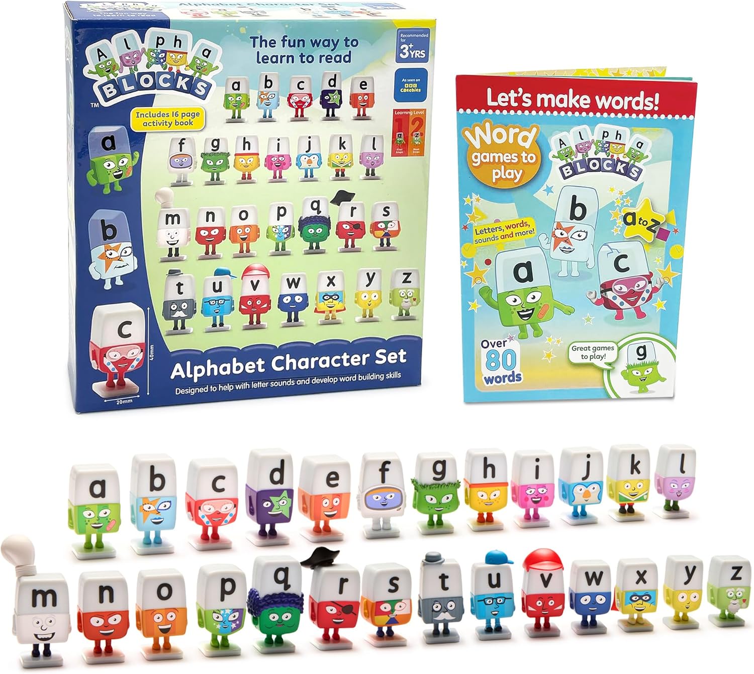 Alphablocks Character Set