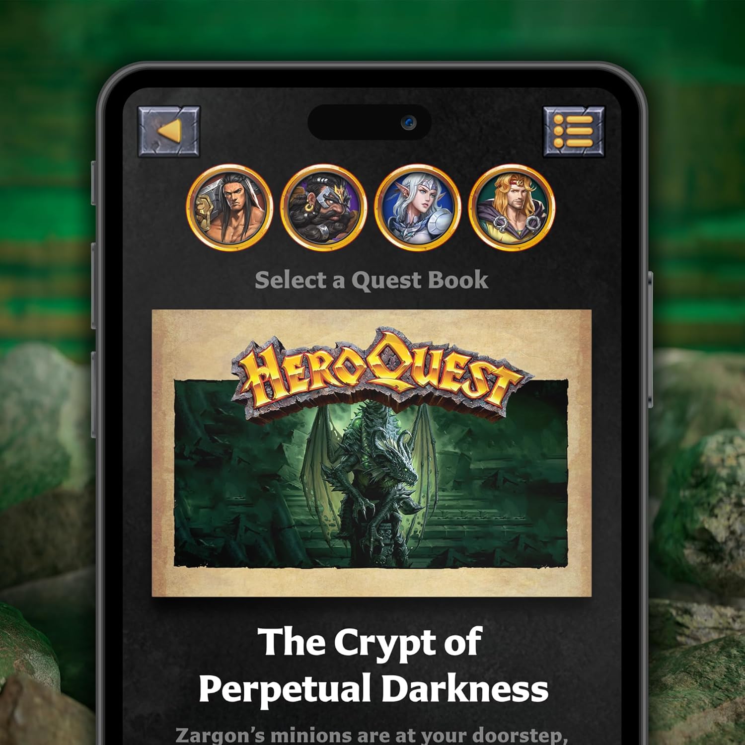 HeroQuest - The Crypt of Perpetual Darkness Quest Pack