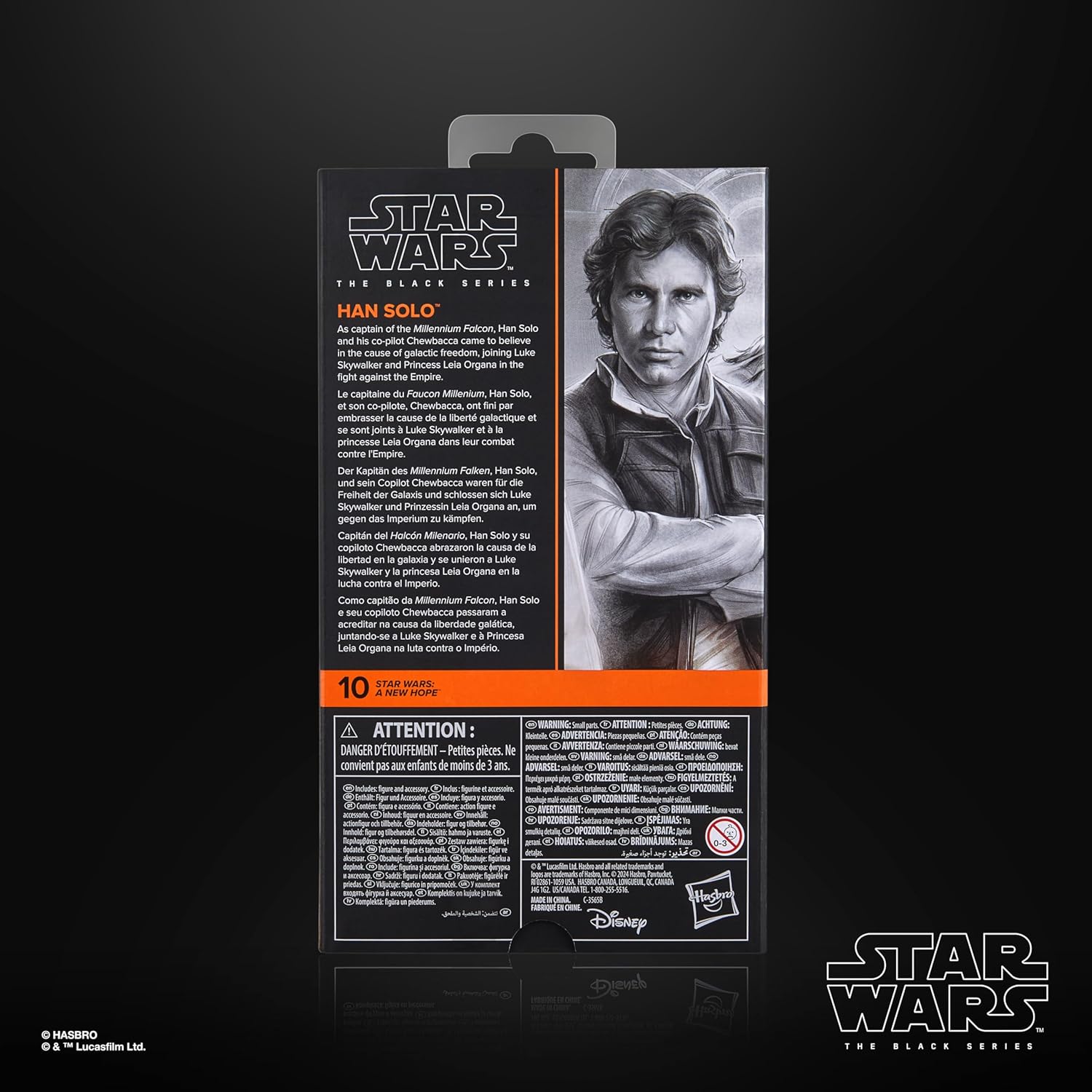 Star Wars The Black Series Han Solo, Star Wars: A New Hope